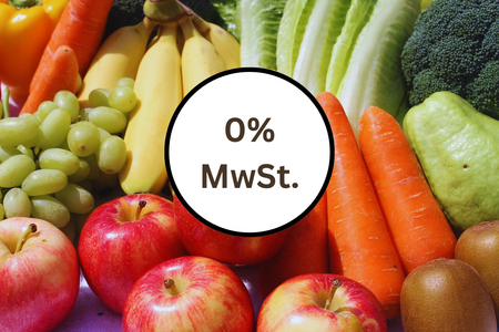 Vorschlag: 0% MwSt. auf Gemüse und Obst aus Europa